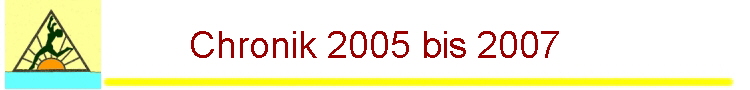 Chronik 2005 bis 2007